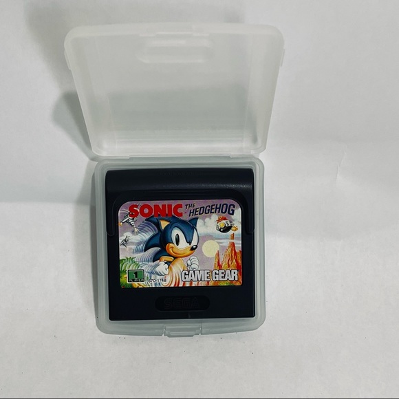 Vintage Sonic the Hedgehog- Sega Game Gear Cartridge Made In Japan - Picture 2 of 3
